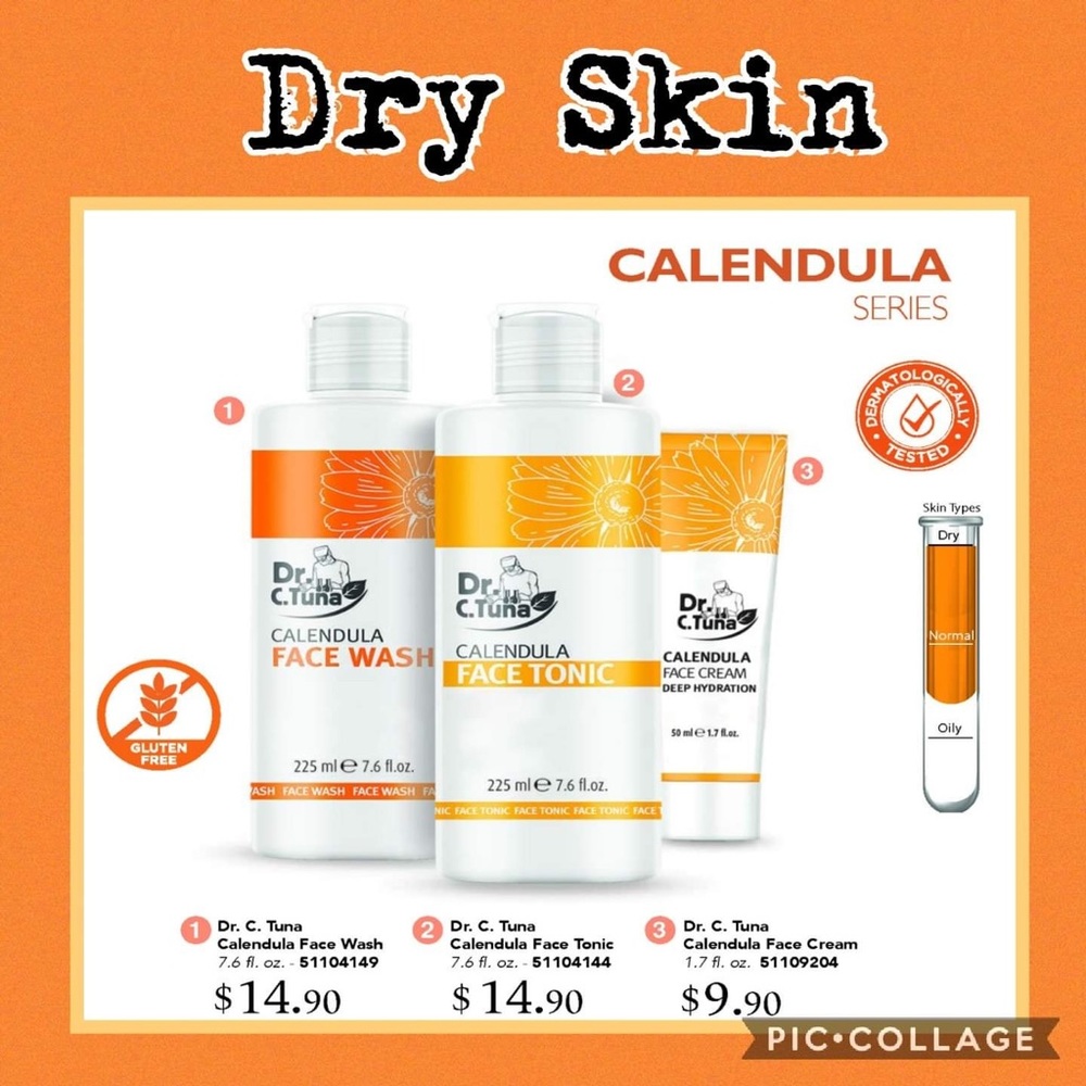 Calendula set.